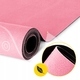 Коврик (мат) спортивный 4FIZJO замша 183 x 61 x 0.15 см для йоги и фитнеса Pink (P-5905973404419)