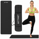 Коврик спортивный Actiget NBR 183 x 61 x 1 cм для йоги и фитнеса ACT0020 Black