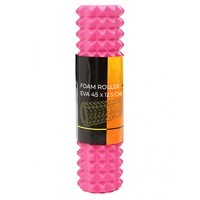 Массажный ролик Cornix EVA 45 x 12.5 см (валик, роллер) XR-0332 Pink