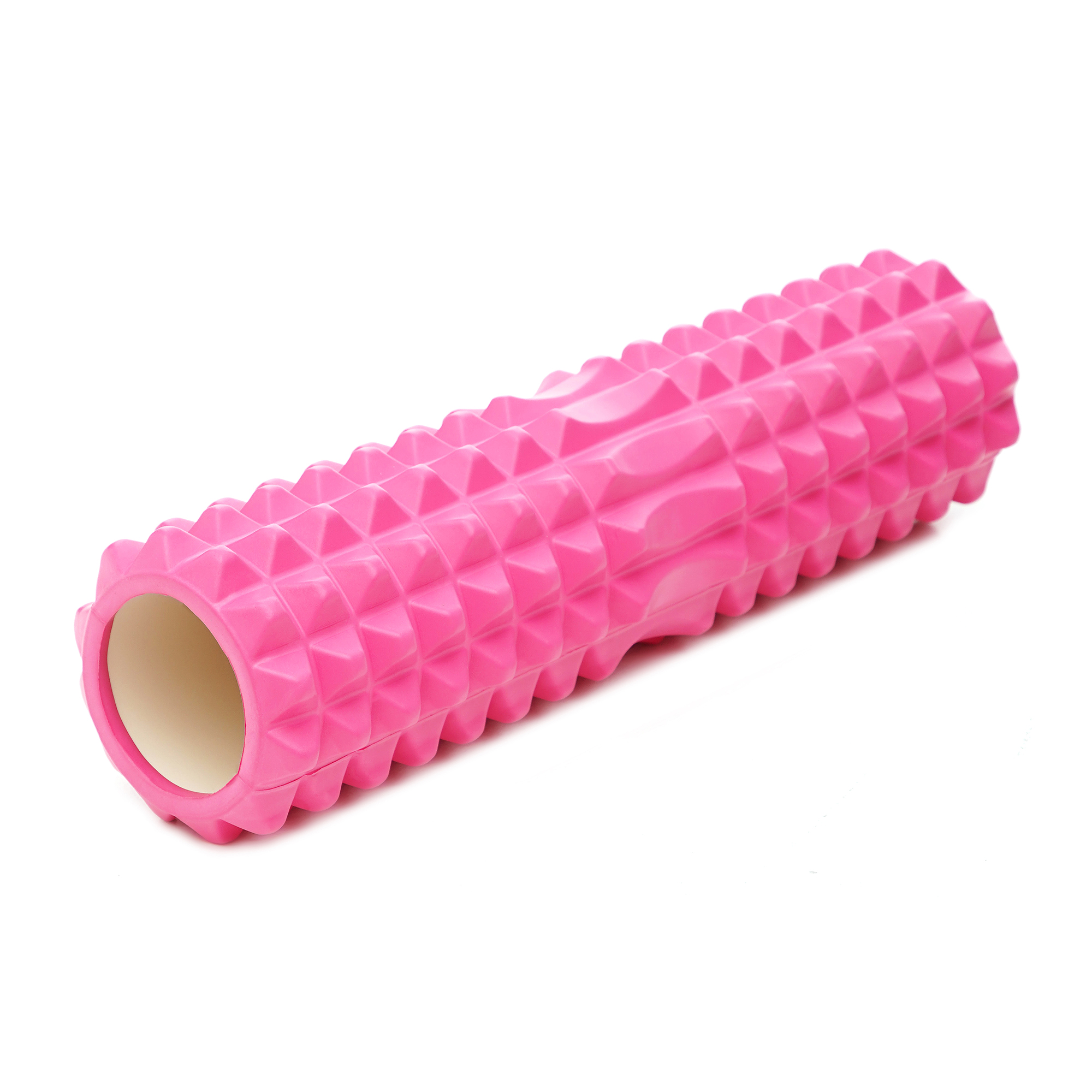 Массажный ролик Cornix EVA 45 x 12.5 см (валик, роллер) XR-0332 Pink