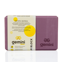 Блок для йоги Gemini Eva Pro 180грам 23х15х7,5 см Elder05 GBK-1013